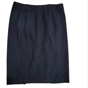 Express Black Ruffle Back Skirt Size 6